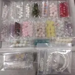 空*空様 ハンドメイド ガラスビーズ パーツ