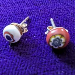 け*ぱ様 お花のアートピアス　スタッド　ユニセックス