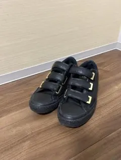 CONVERSE ALL STAR ベルト付きスニーカー ブラック