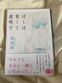 ぼくは青くて透明で