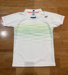ヨネックスYONEX バドミントンシャツ ユニセックスSS サイズホワイト