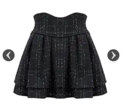 ミシェルマカロン ツイード 美脚スカート sサイズ