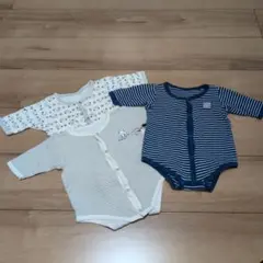 ロンパース　3点セット　長袖