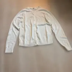 UNIQLO レディース　ホワイト カーディガン 長袖