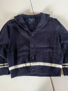 COMME CA DU MODE ネイビー カーディガン