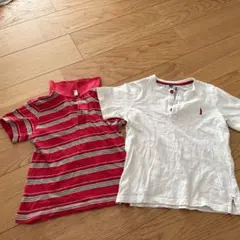 キッズTシャツ　ポロシャツ　2枚セット　130
