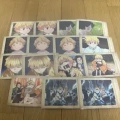 鬼滅の刃 場面写ブロマイドくじ その参 我妻善逸 ブロマイド 9枚セット