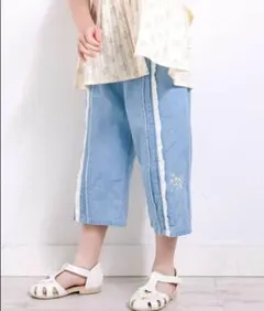 SLAP SLIP ワイドパンツ　130cmのサムネイル