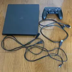 PlayStation 4 Slim 本体 黒 コントローラー付き