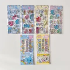 しずくちゃん　キラリンウォーターシール　おはじきシール　セット　おまけ付き