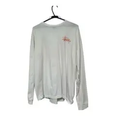 【希少XL】00s OLD STUSSYマルチカラー ロゴ ロンT メキシコ製