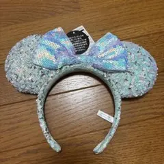 タグ付き　ディズニー ミニーマウス カチューシャ スパンコール