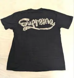 Supreme Tape Tee Tシャツ ネイビー Mサイズ 25SS