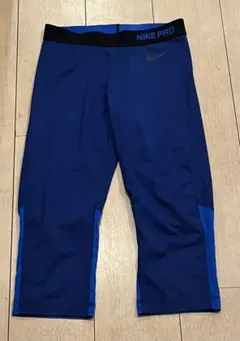 レディース　NIKE PRO スポーツタイツ XL ブルー