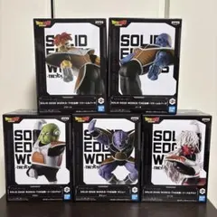 SOLID EDGE WORKS -THE- フィギュアセット ギニュー特戦隊