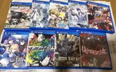 PSVITA ソフト9本まとめ売り ダンガンロンパ ペルソナ5 Fate