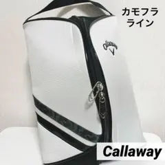 キャロウェイ シューバッグ 靴入れ 迷彩 カモフラ 白のサムネイル