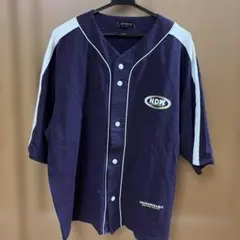 ウィゴーjuniorsweet ベースボールシャツ 半袖 ネイビー
