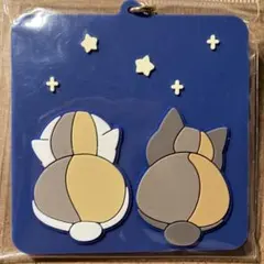 新品未使用 夏目友人帳 ～ニャンコ先生と星景色～お星さまつきラバーチャームＡ