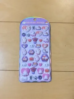 コットンパフィーシール　ベイマックス　正規品　ディズニー　コットンパフィ