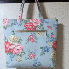 30cmファスナーバック、キャスキッドソンデニム生地使用