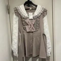 シークレットハニー　長袖セットアップ　ピンク
