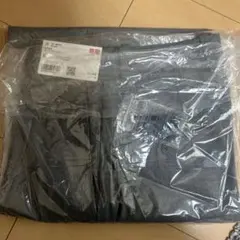 UNIQLO タック ワイドパンツ S グレー