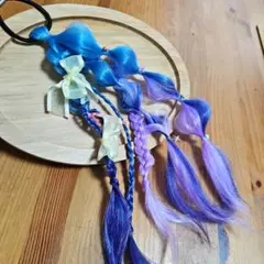 キッズ エクステ ヘアアレンジ オシャレ 可愛い プリキュア ヘアゴム