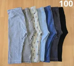 レギンス② 7分丈 7枚【100】