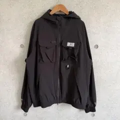 NEWERA 吉田兄弟コラボ ブラック ナイロンジャケット Mサイズ