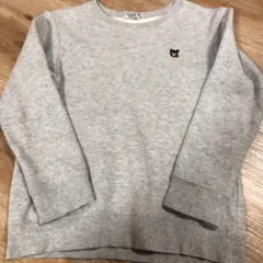 DOUBLE.Mikihouse グレー トレーナー 130