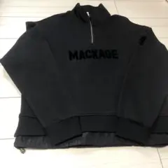 MACKAGE マッカージュ　ハーフジップ　美品