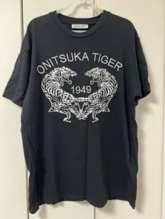 Onitsuka Tiger オニツカタイガー Tシャツ 1949 ブラック