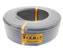 ☆VVF2.0mm-2c☆VVF1.6mm-3c☆各100m☆匿名配送☆追加対応 - メルカリ
