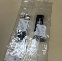 aimfeel 調整可能ストラップ ブラックブラジャー 2個セット