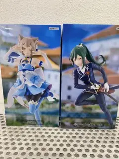 リゼロ　GiGO限定　王選候補者と騎士フィギュア　クルシュ　フェリス　フィギュア