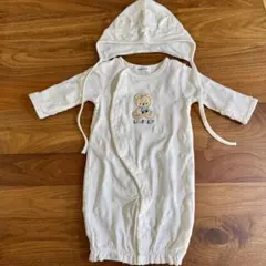 2wayロンパース＋帽子2点セットベビー