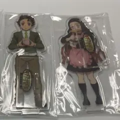 鬼滅の刃 丑年 バレンタイン キメツ学園 竈門炭治郎 禰豆子 アクリルスタンド