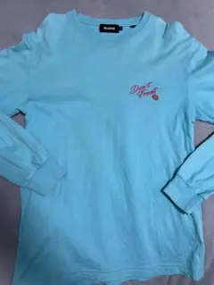 XLARGE Don't Front 長袖Tシャツ 水色　Sサイズ