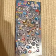 ぷくぷくあわわちゃん　プチドロップステッカー