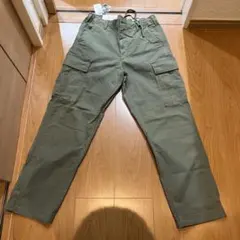 カーゴパンツ オリーブグリーン 4ポケット