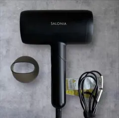 新品未使用】SALONIA スムースシャインドライヤー 上位モデル ブラック