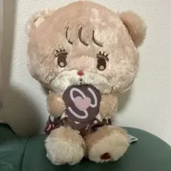 mikko×サンリオキャラクターズ ドーナツデザインBIGぬいぐるみ ラテ