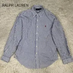 《未使用品》ラルフローレン 長袖シャツ メンズ ストライプ L