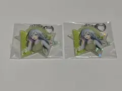 日野森雫 セガラッキーくじ E賞 アクリルキーホルダー2個セット