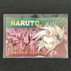 NARUTO 春野サクラ バースデイコレクションカード 2026 バースデー