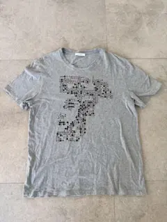 VERSACE COLLECTION メデューサ スタッズ Tシャツ グレーのサムネイル