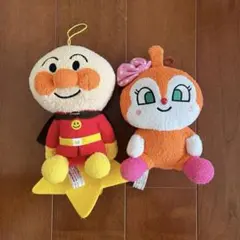 アンパンマン　ドキンちゃん　ぬいぐるみ　2体セット