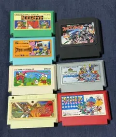 ファミコンソフト 7本セット まとめ売り