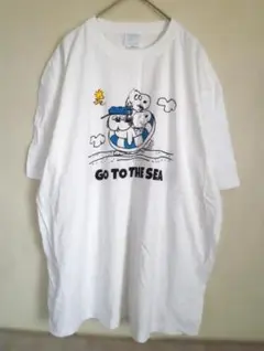 沖縄限定 OKINAWA POP.JP スヌーピー Tシャツ XL ホワイト